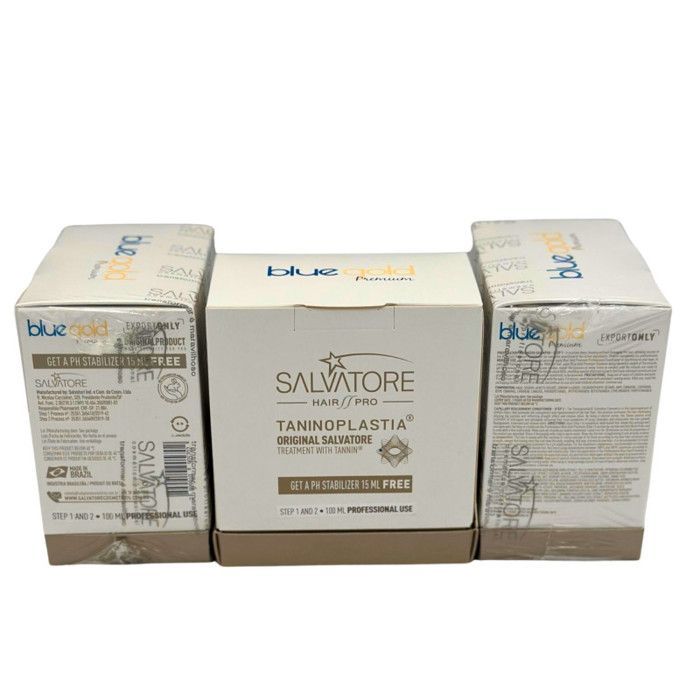 SALVATORE Blue Gold Premium Kit 100ml x2 - Taninoplastie