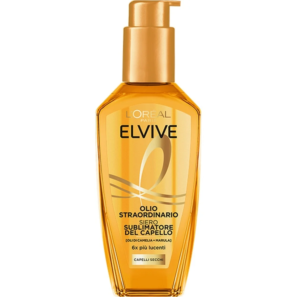 Elvive Olio Straordinario - Olio Capelli Styling & Finish, Ristrutturanti & Ricostruttivi