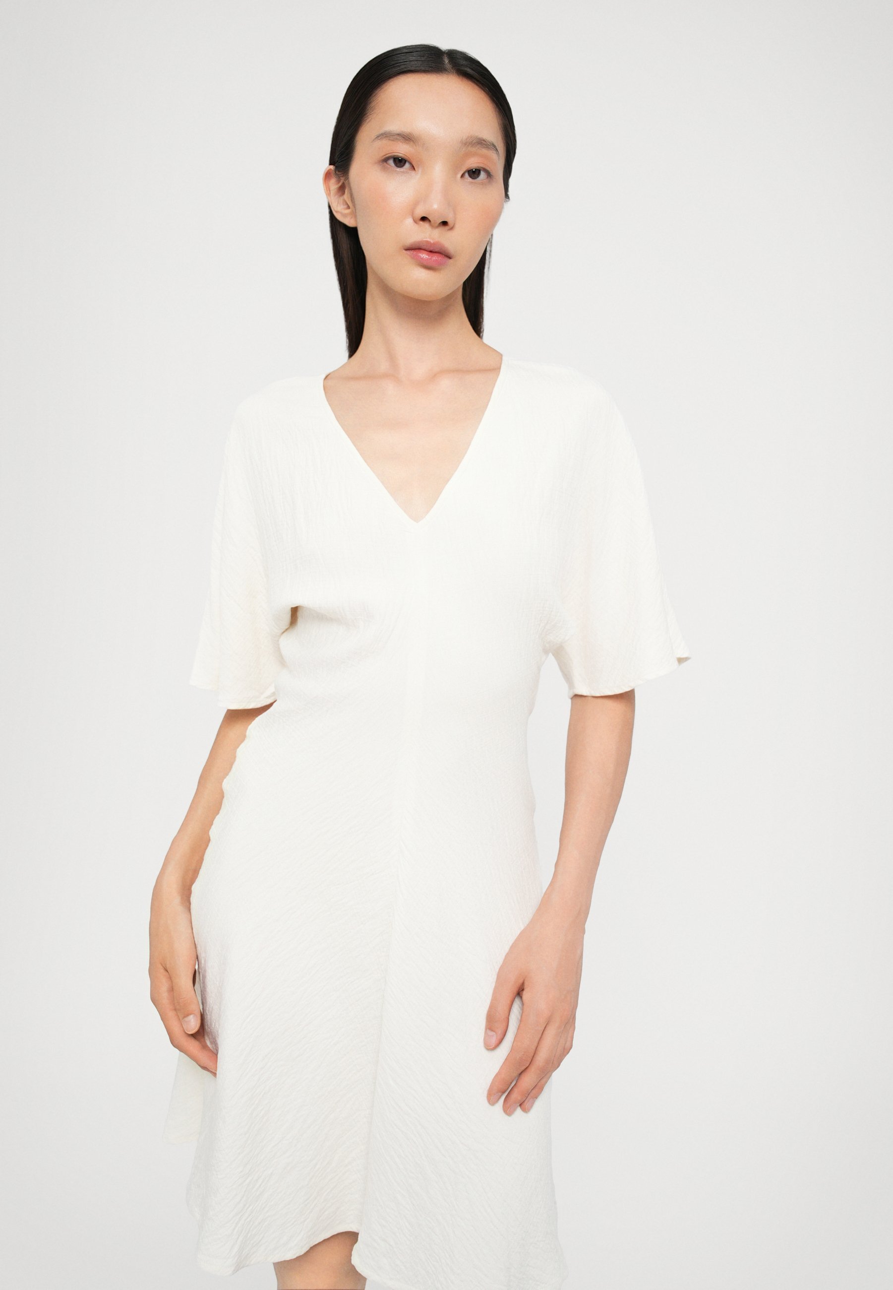 Robe courte d'été Holzweiler - Robe de jour - Blanc cassé