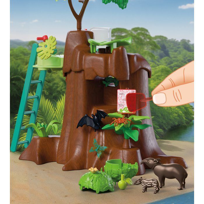 Playmobil 72071 Zoológico: En el corazón de la selva