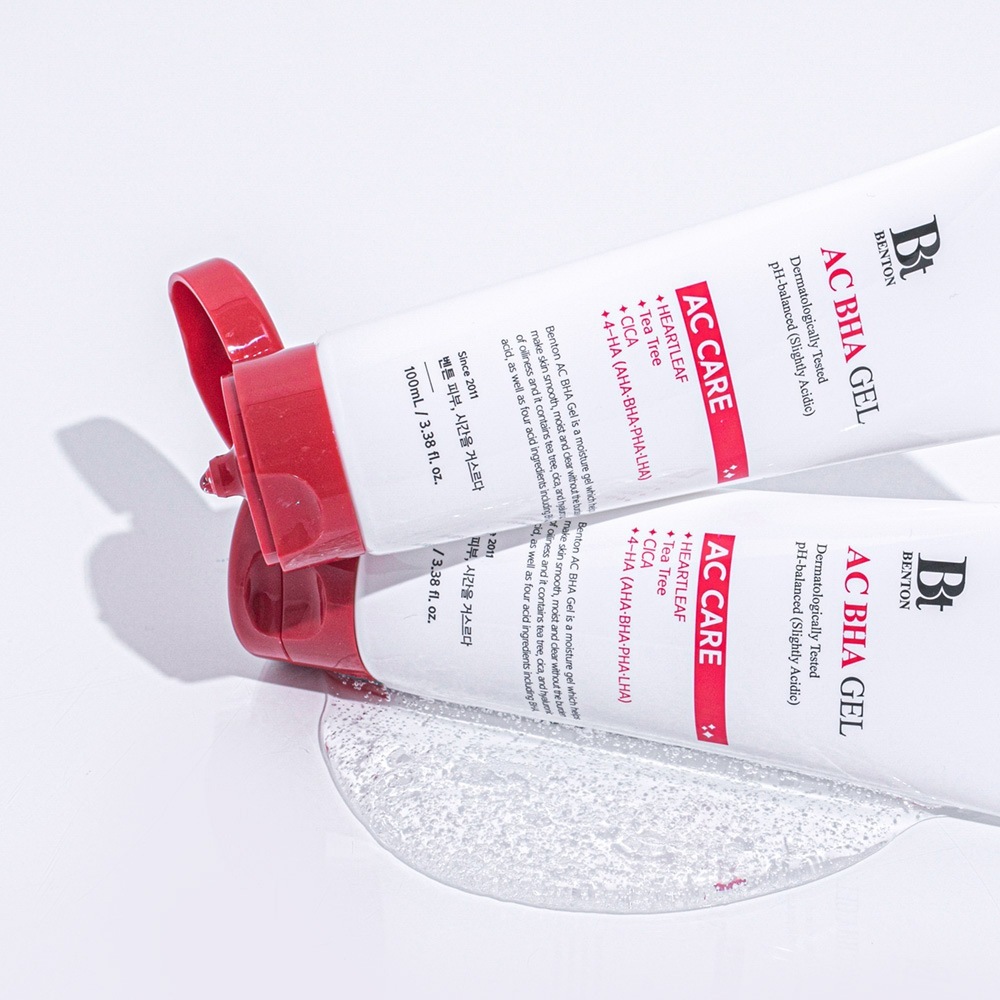 Benton Gesichtsgel AC BHA gél - 100 ml