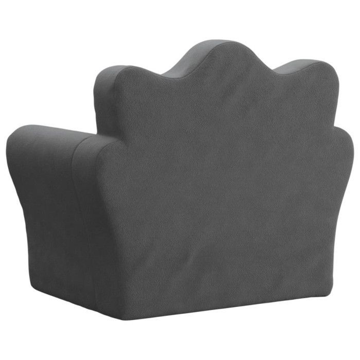 Sofá infantil vidaXL, asiento con reposabrazos, silla con respaldo para niños pequeños, muebles para dormitorio/sala de estar, 357042