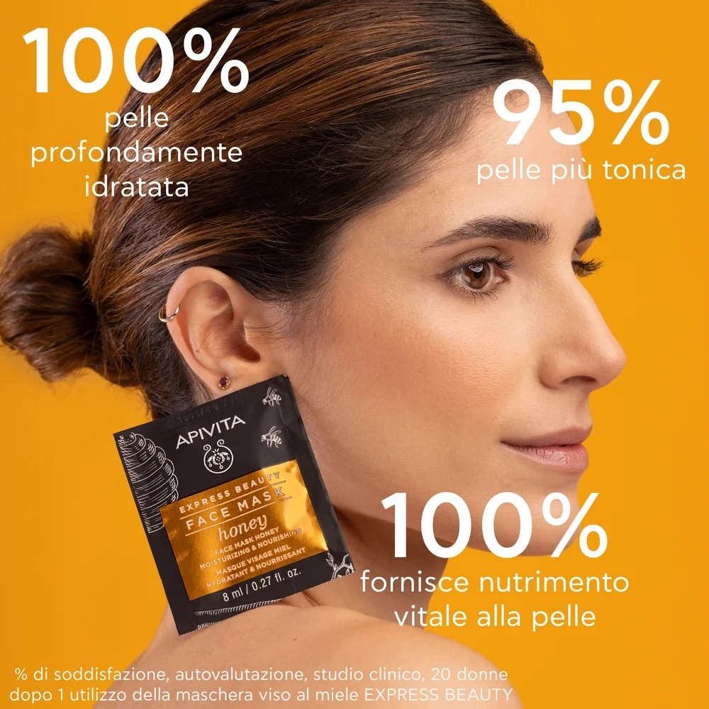 APIVITA Apivita Express mee niisutav näomask 2 x 8 ml