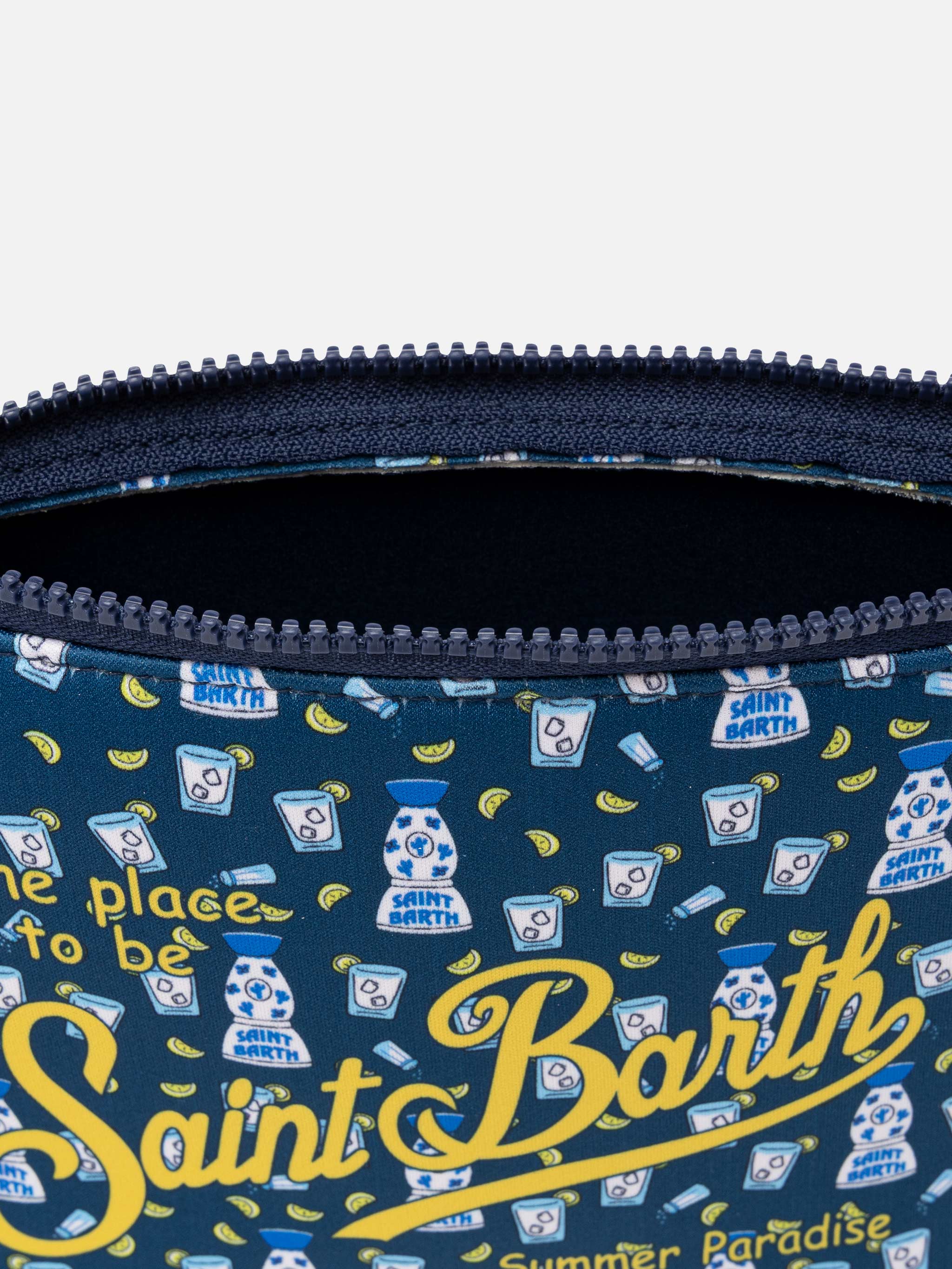 Aline scuba clutch met tequila-print