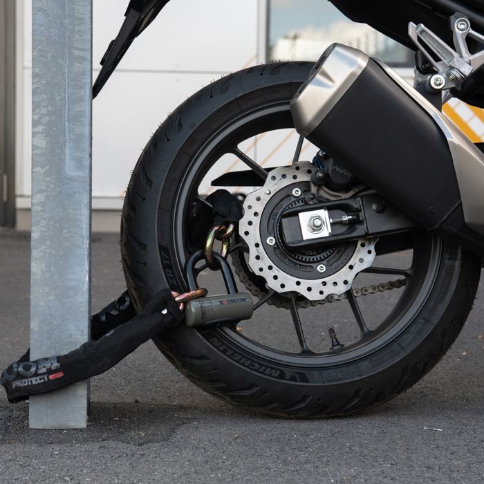 MOTOBLOUZ SRA-goedgekeurd ketting- en schijfslot