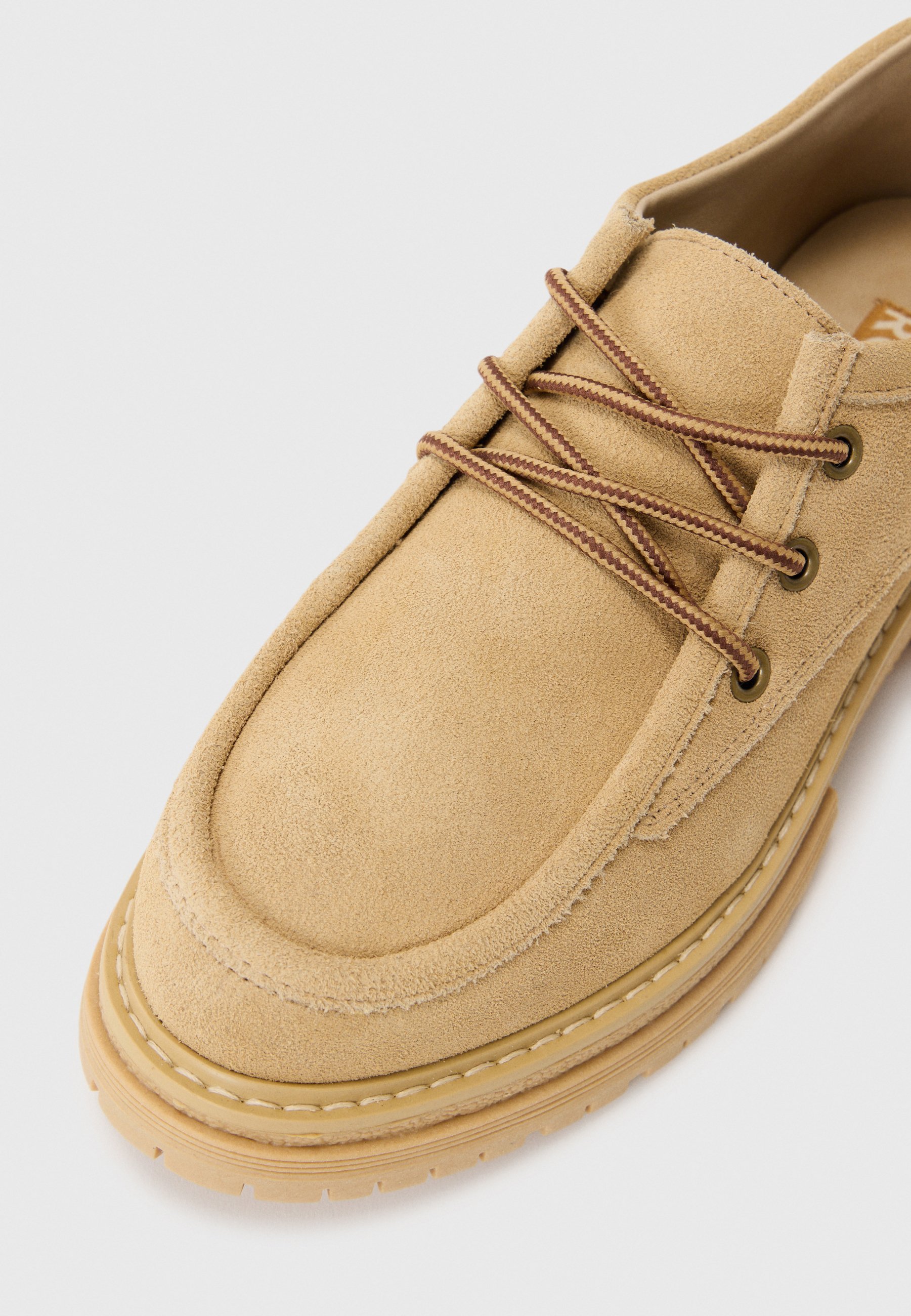 Roxy WORK IT LOW - Casual veterschoenen - beige