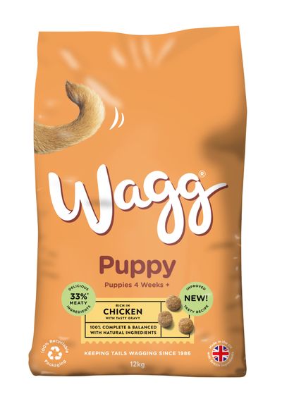 Wagg Puppy komplett mit Huhn