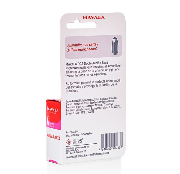 Mavala 002 Kettős Hatású Védő Alapozó Lakk | 5ML