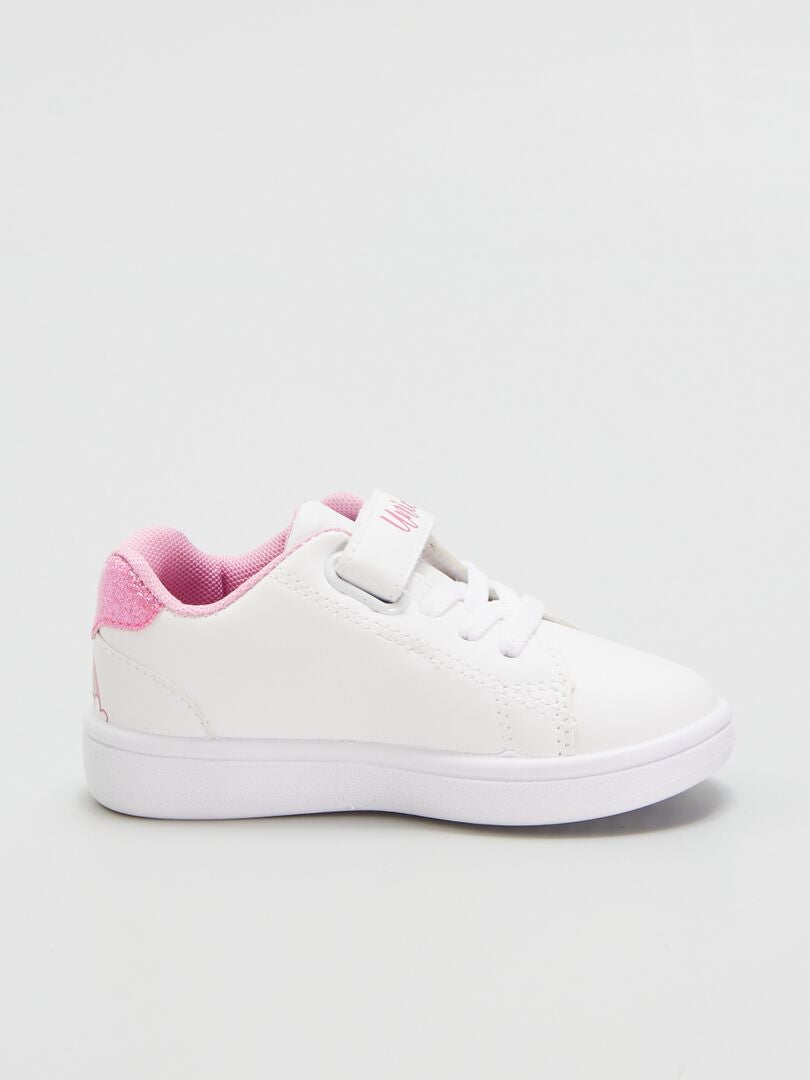 Zapatillas Unicornio con Velcro - BLANCAS