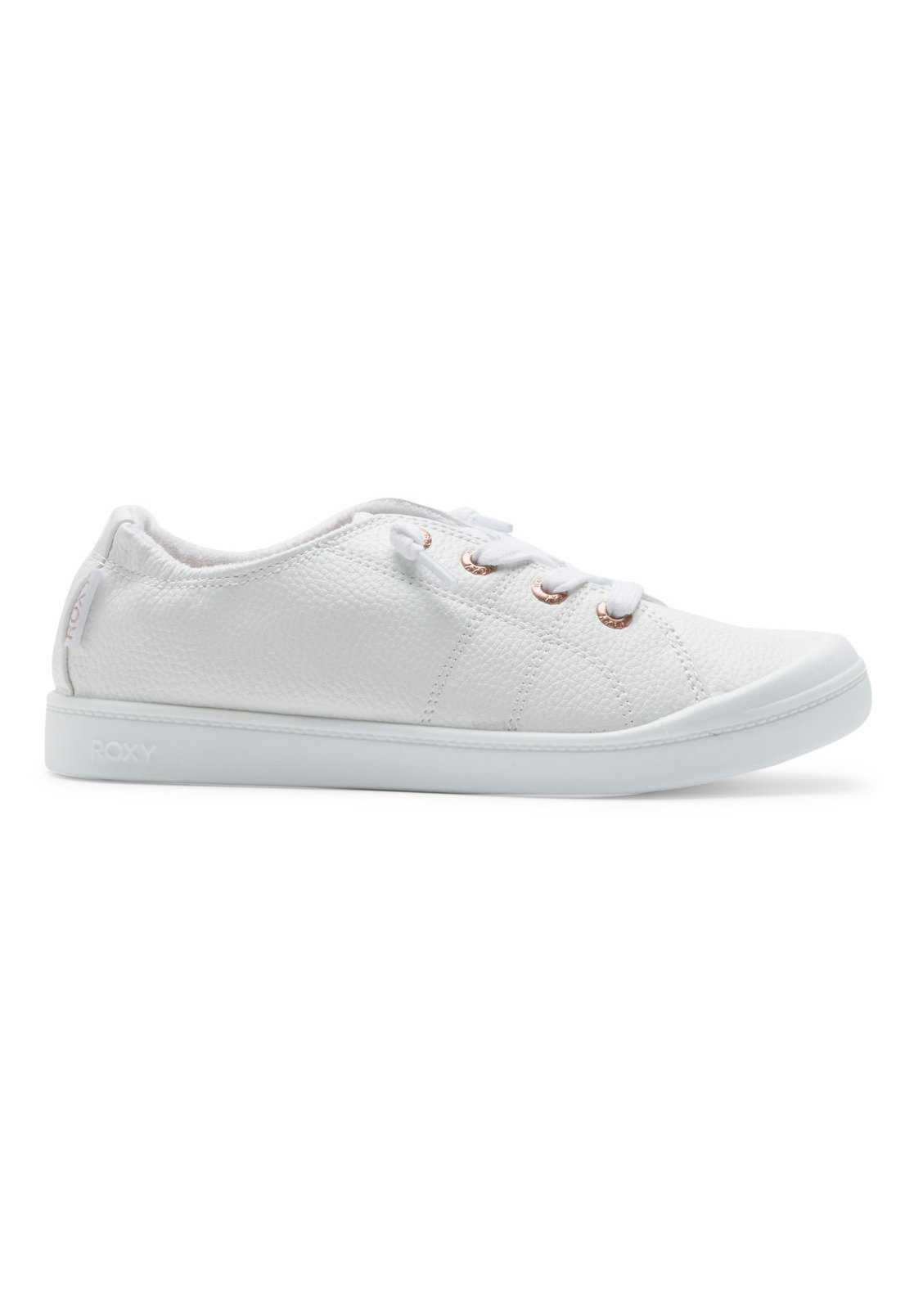 Roxy BAYSHORE PLUS LX - Lässige Schnürschuhe - weiß