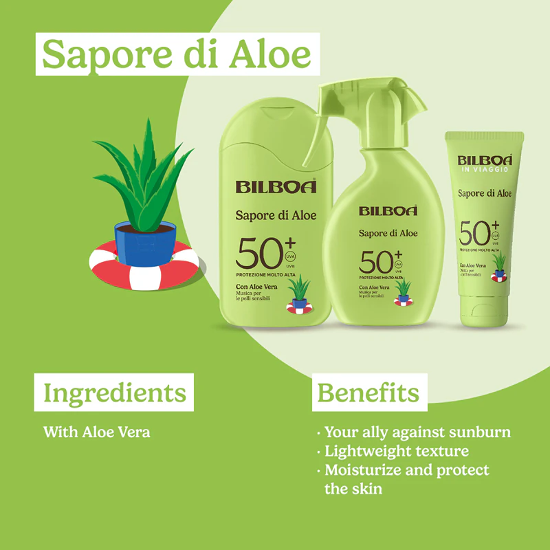 Bilboa Aloe Flavour Trigger spray met opalania en aloesem