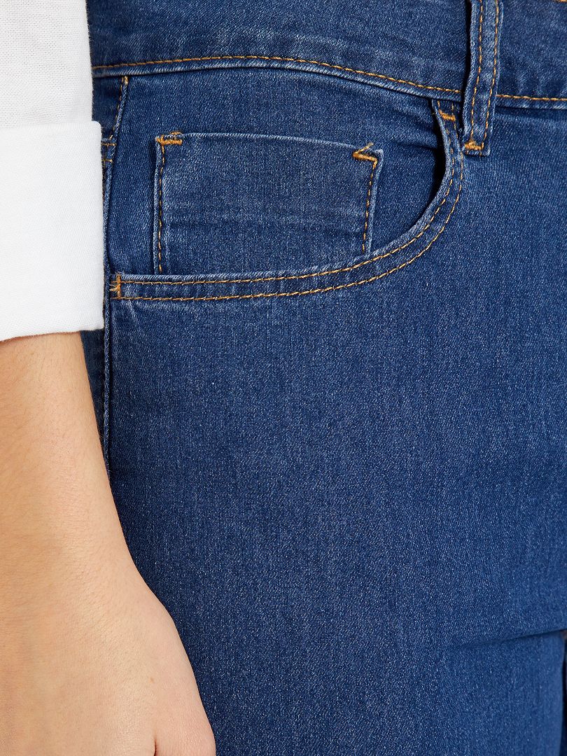 Calça Jeans Skinny Stretch - Cor Pedra