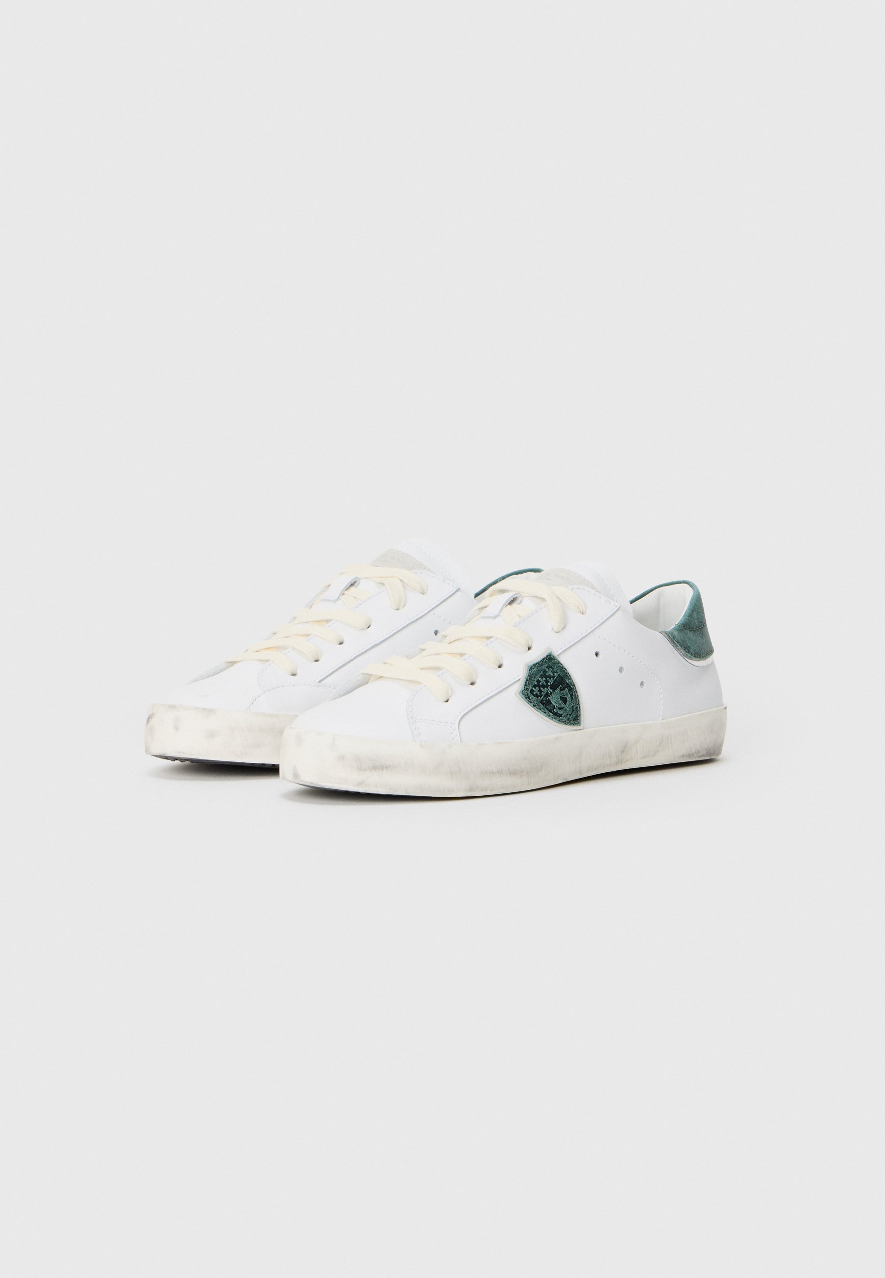 Philippe Model UNISEX - Scarpe da ginnastica - bianco/verde/argento/avorio