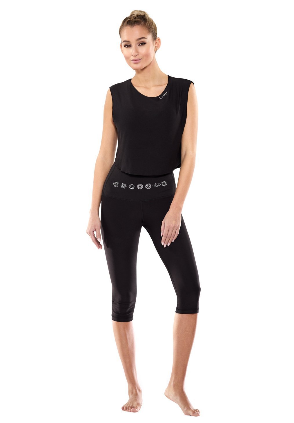 Winshape SOFT CROPPED - Top - zwart