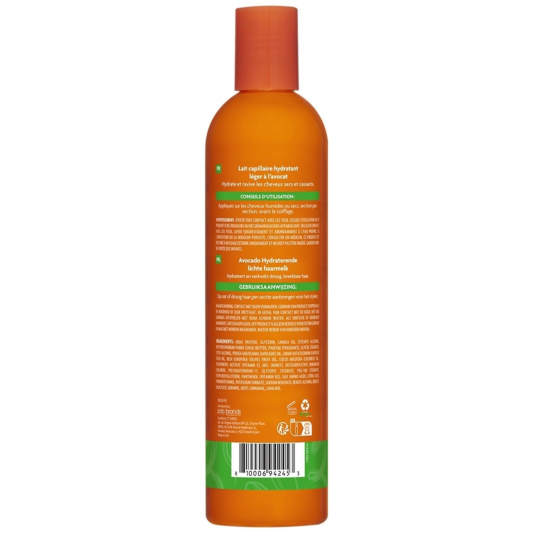 Cantu Lait hydratant à l'avocat
