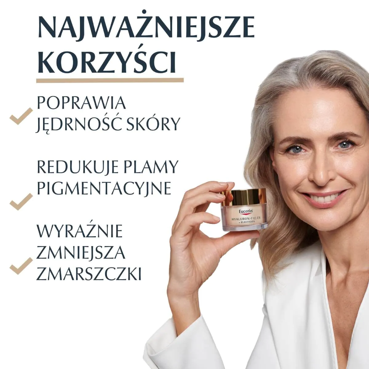 Eucerin Hyaluron Filler + Elasticity krem na dzień SPF15