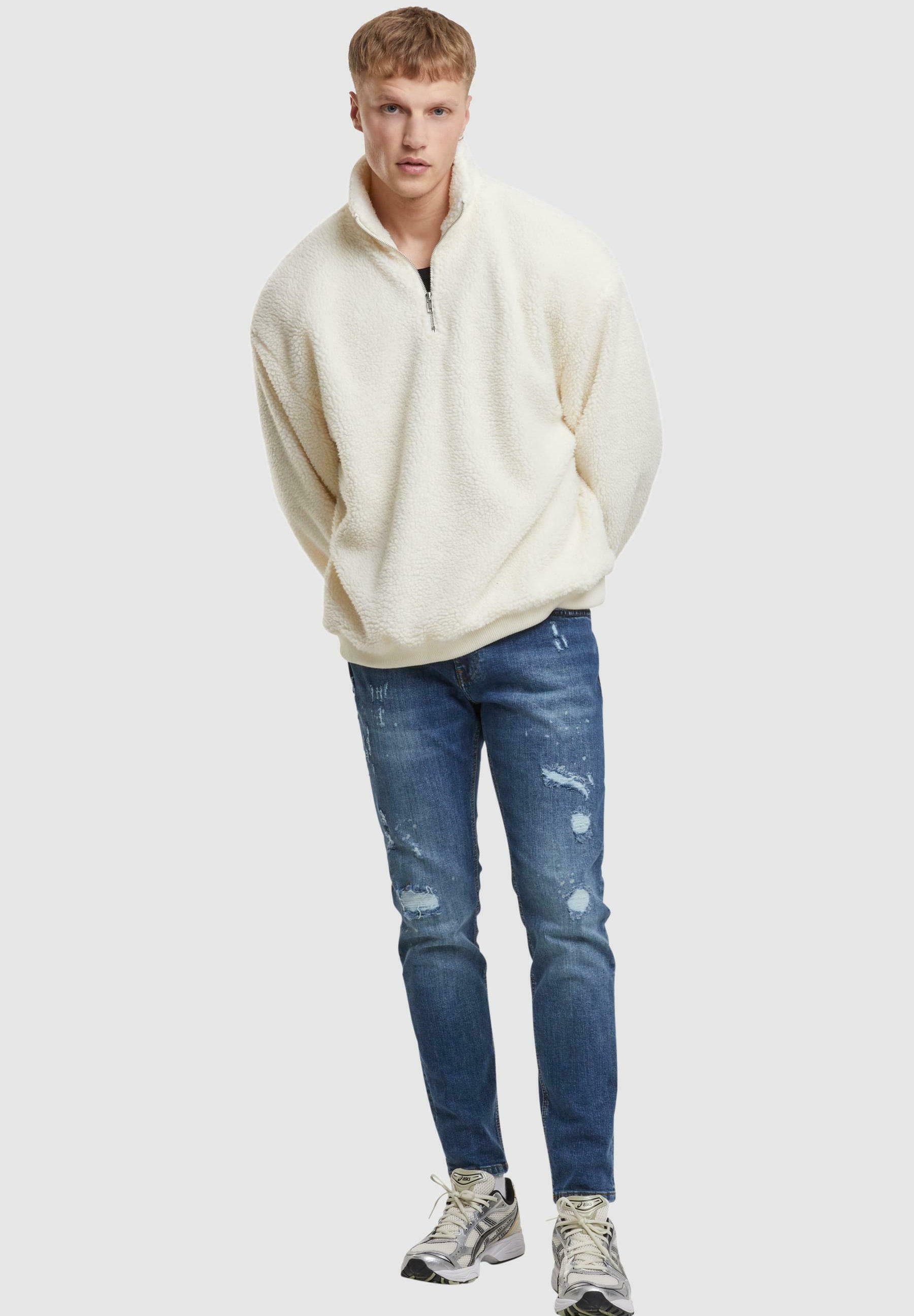 2Y Premium FRANCISCO DESTROYED - Slim fit jeans - middenblauw