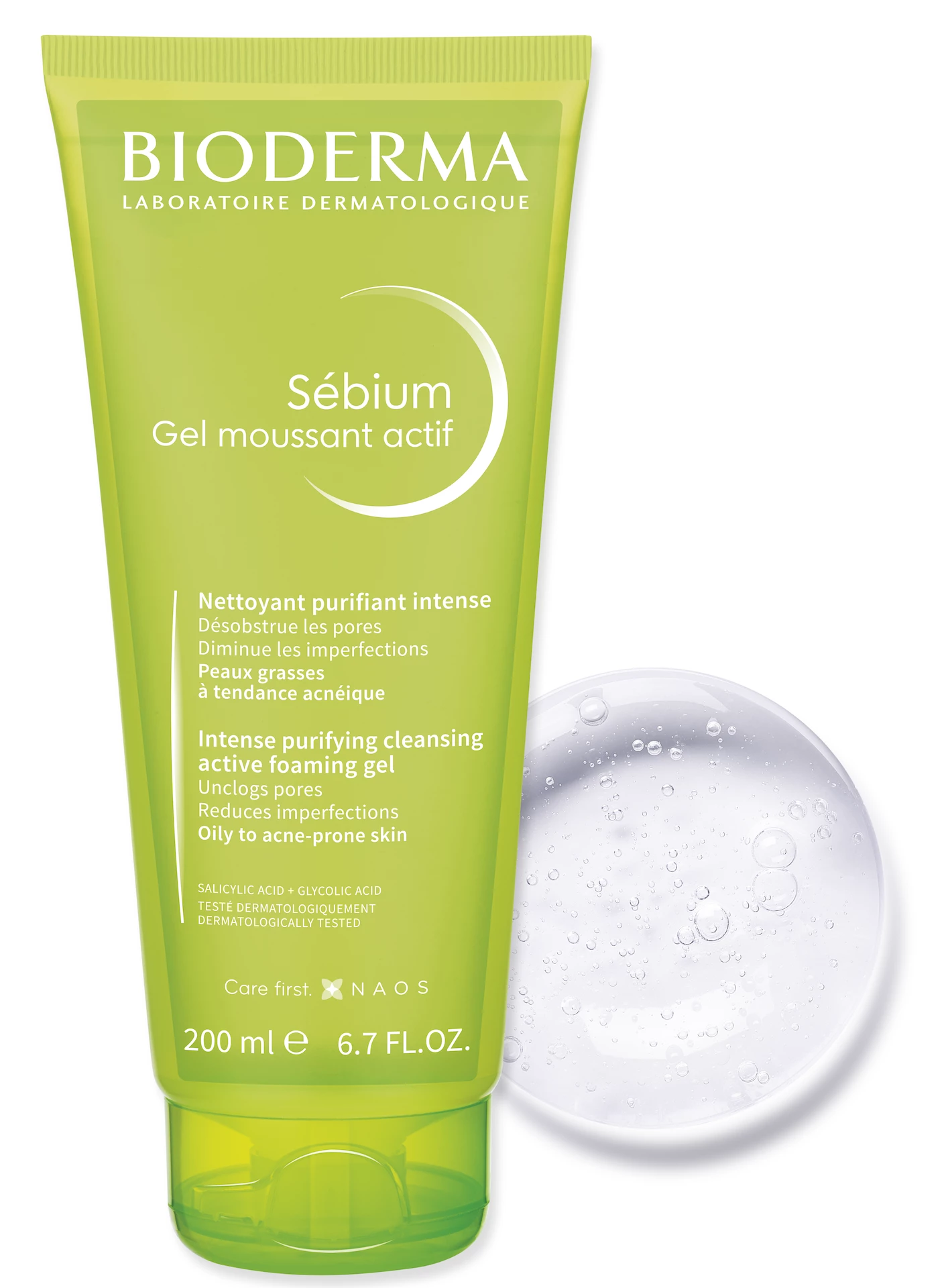 Sébium Gel Moussant Actif 200 ml - Bioderma