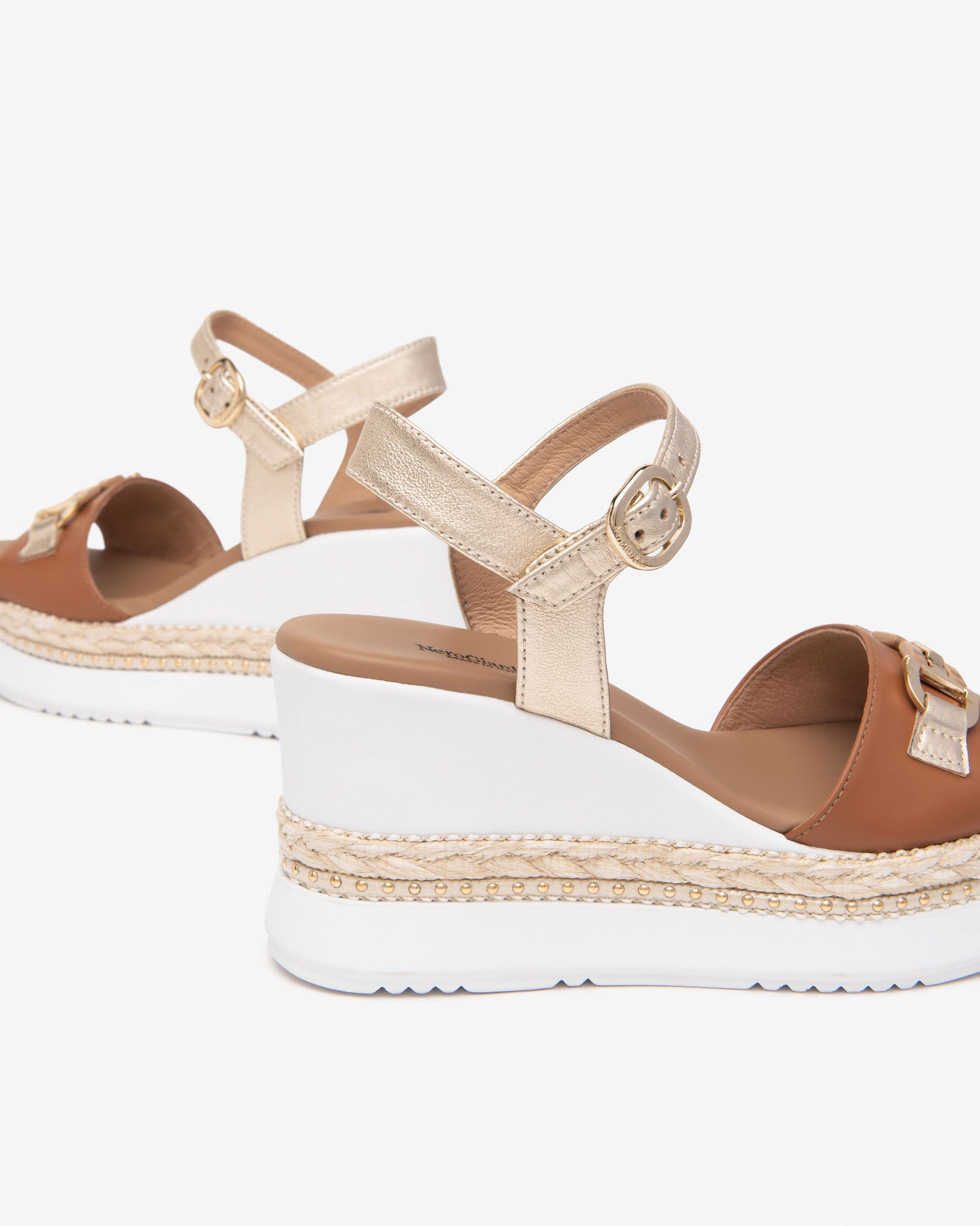  Damen-Ledersandalen