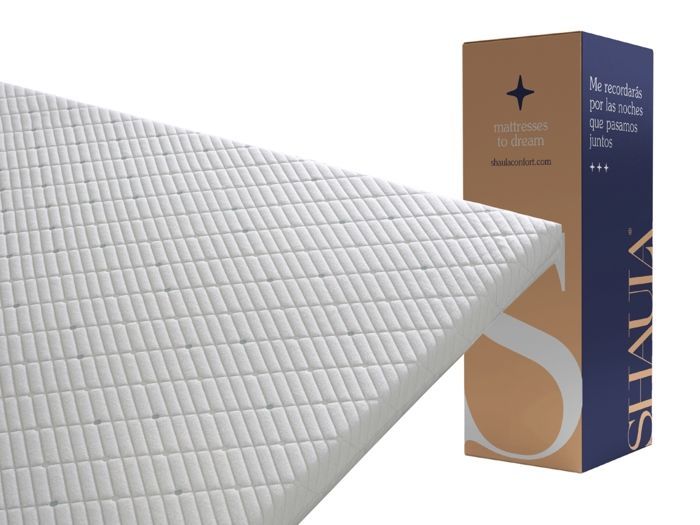 Sur matelas 180x200 FREEDOM Épaisseur 5 cm | Noyau 100 % viscoélastique | Déhoussable