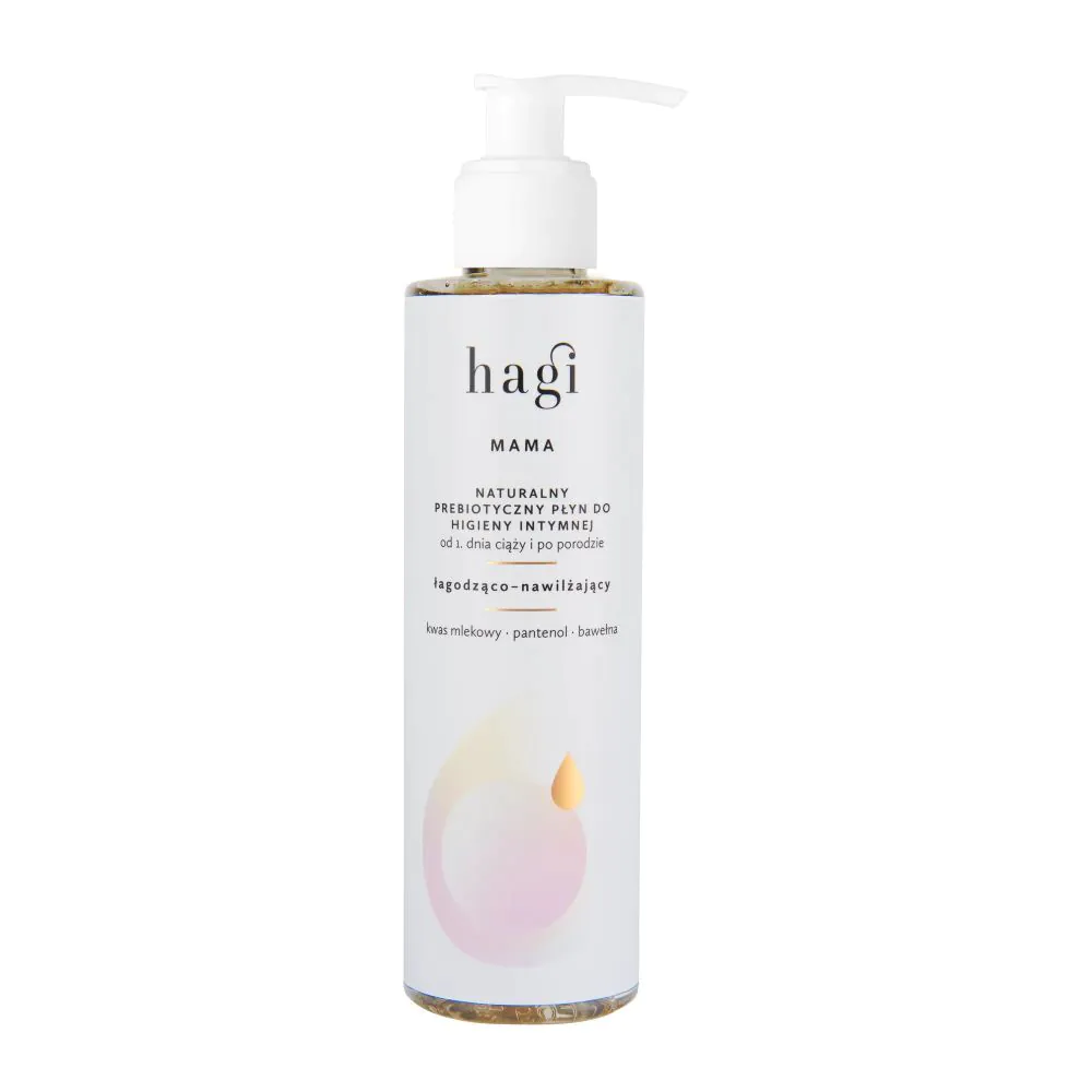 HAGI Mama naturalny Płyn do higieny intymnej nawilżająco-kojący od 1 dnia ciąży i po porodzie