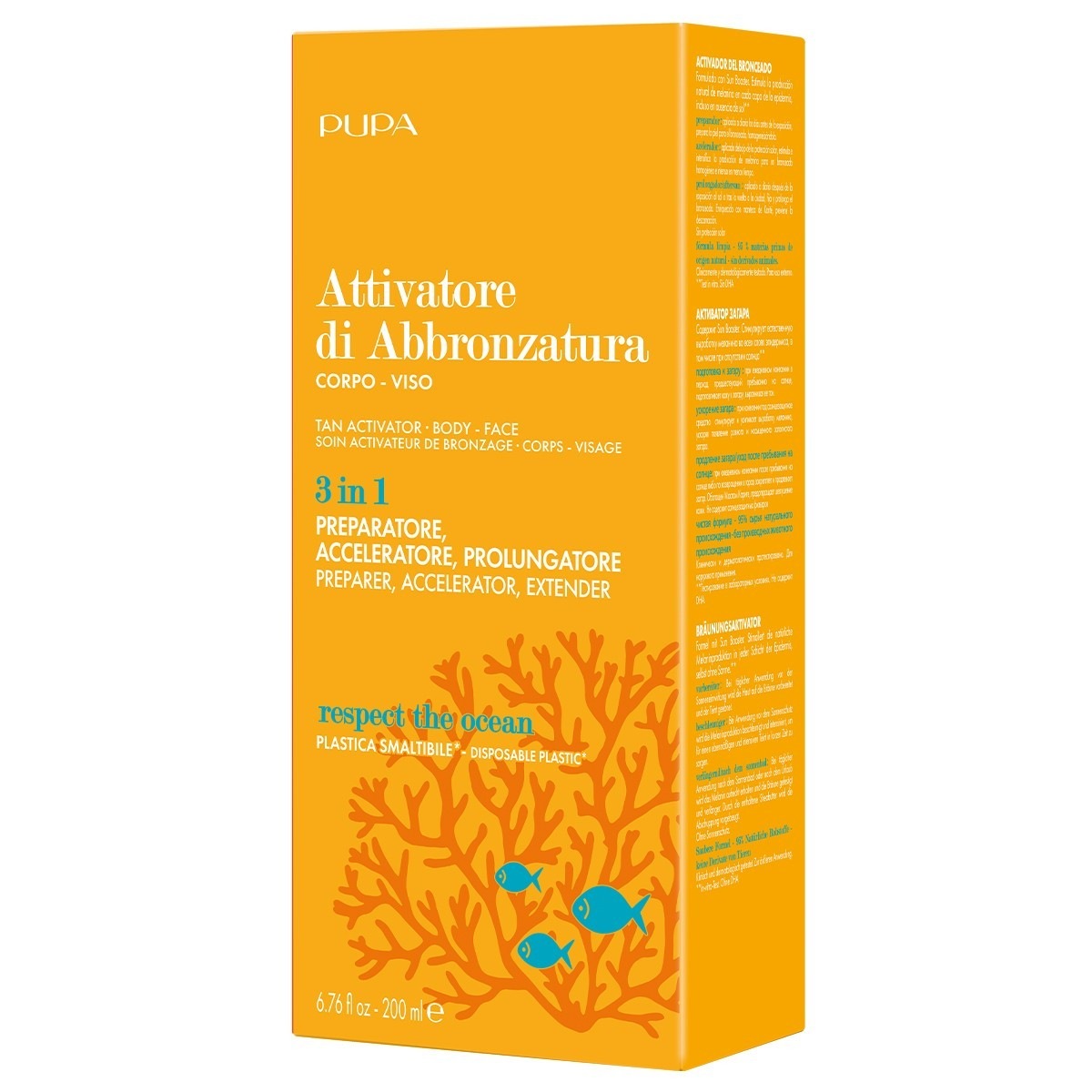 PUPA Milano SOIN ACTIVATEUR DE BRONZAGE