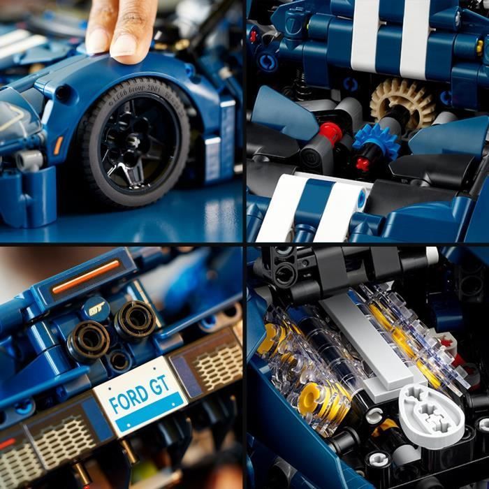 LEGO® Technic 42154 Ford GT 2022, Modelbil til Voksne, Skala 1:12, Avanceret Niveau