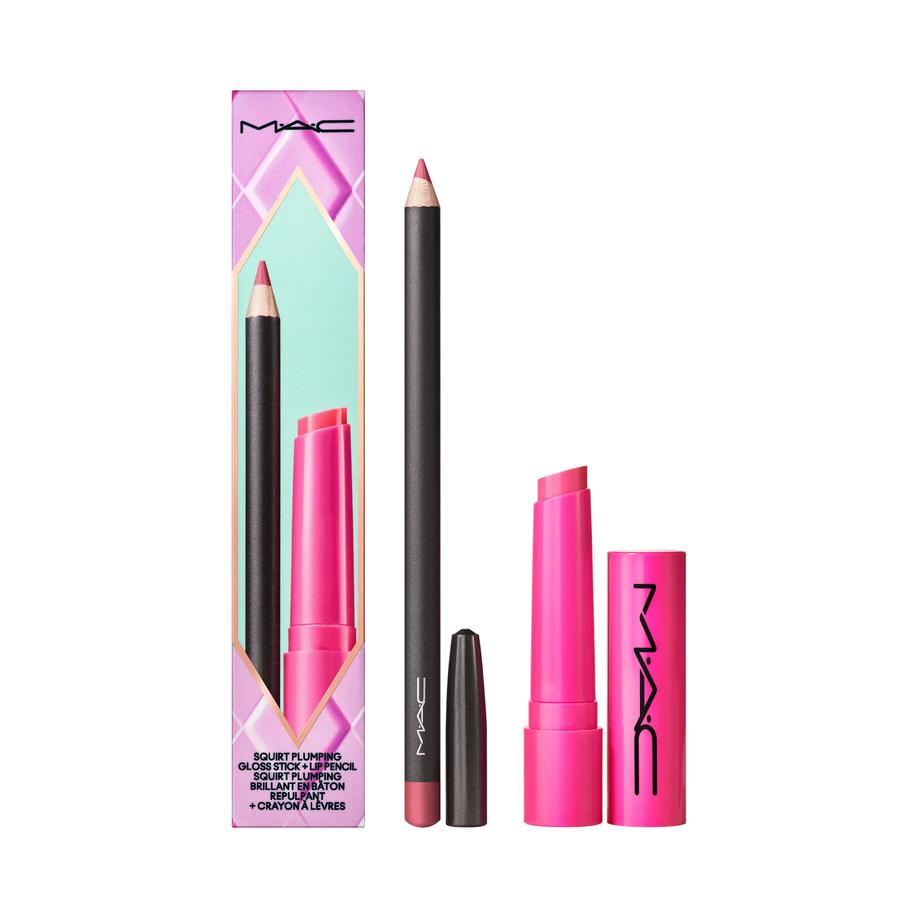 Lipgloss Anythings Glossib Lip Combo Kit Natale - Cofanetto Make Up, Matita labbra