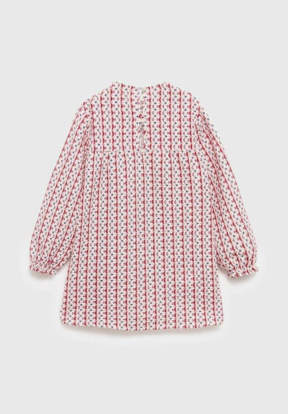 Robe imprimée Mango Kids - Robe de jour bordeaux