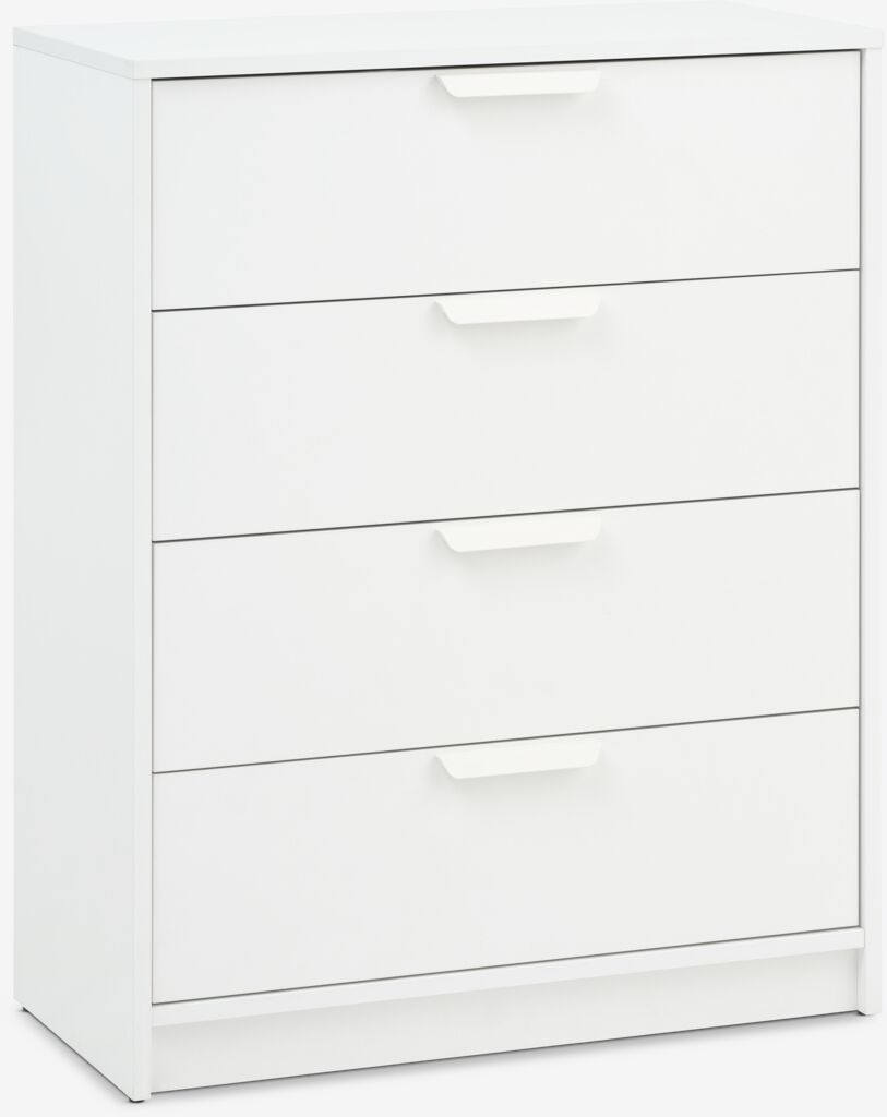 JENSLEV JENSLEV komoda s ladicama, 4 ladice, bijela