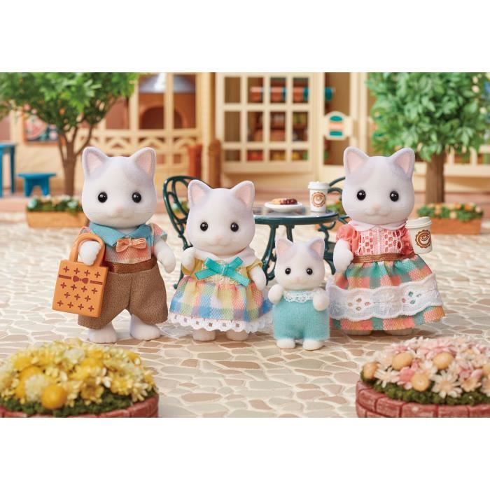 SYLVANIAN FAMILIES 5738 - La famille Chat Latté