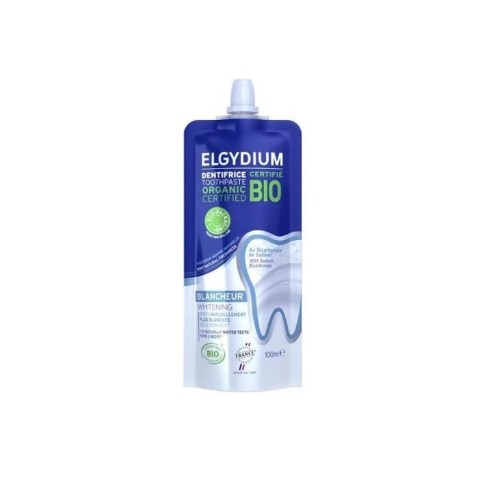Hammastahna - ELGYDIUM - Valkaiseva - 100 ml - Luomu - Säilöntäaineeton