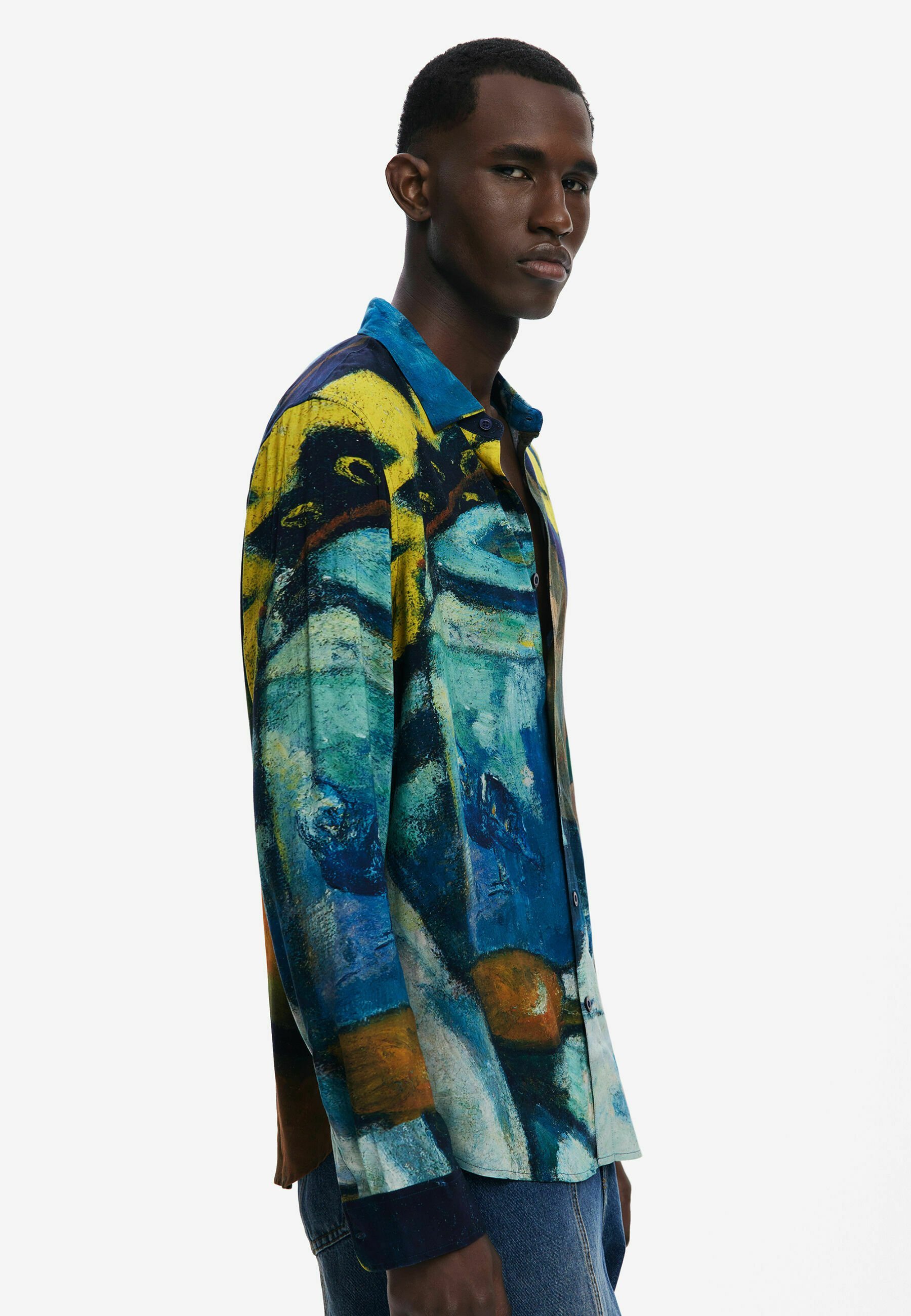 Desigual Hemd - blau
