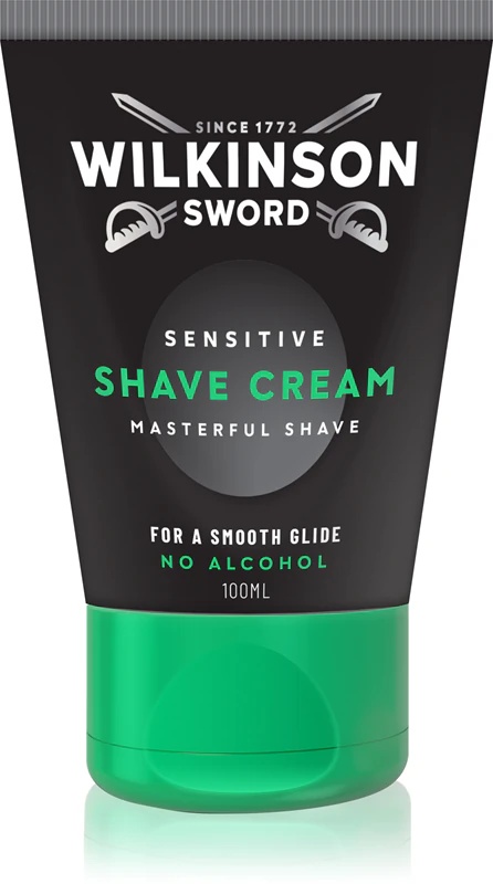 Wilkinson Sword Sensitive krema za britje za moške