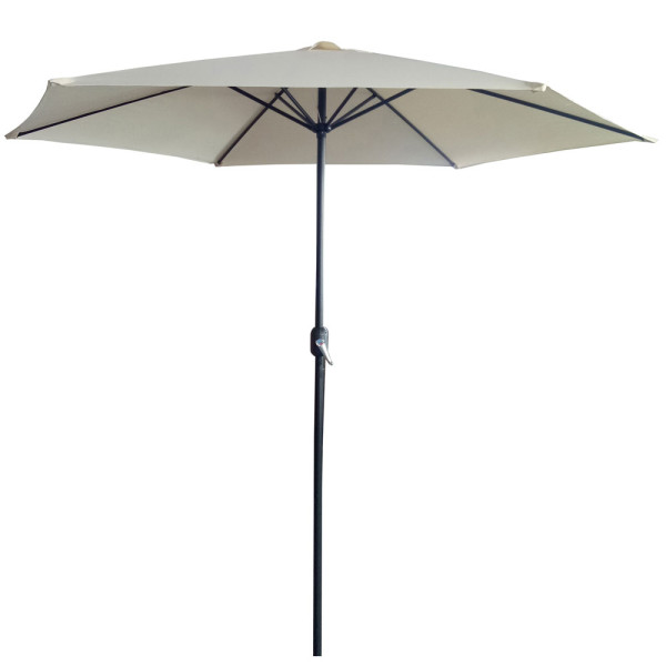 Parasol ogrodowy 3 m ecru / antracyt PATIO