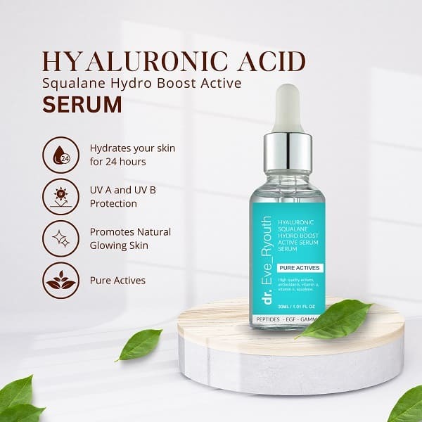 Dr. Eve_Ryouth Hyaluronsav Szkvalán Szérum 30ml