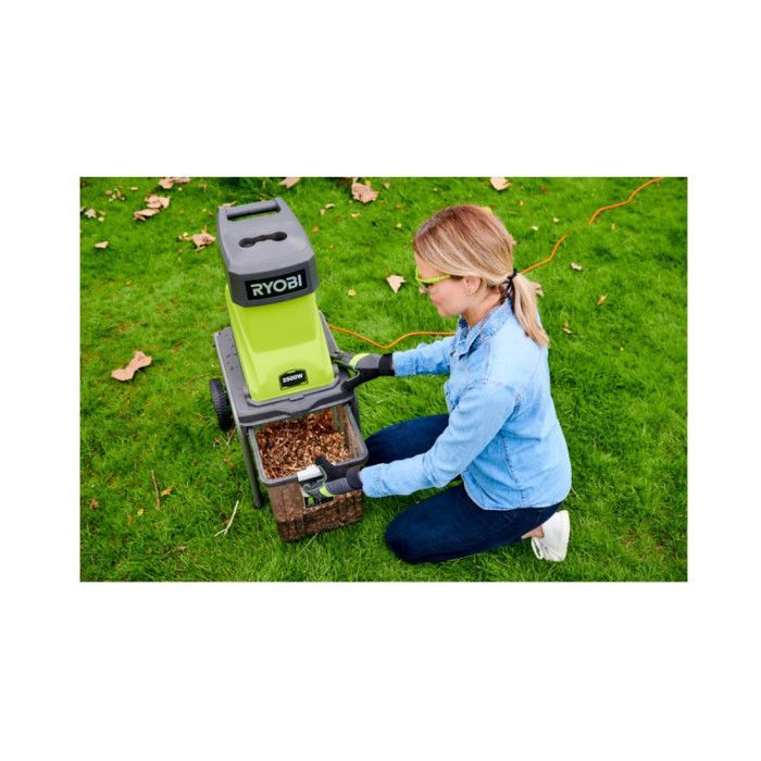 [JAMAIS UTILISÉ] Broyeur de végétaux RYOBI - RSH2545B - 2500W