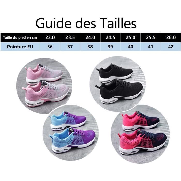 Baskets Femme,Chaussures de Sport femme,Chaussures femme  pour Sneakers Fitness Gym athlétique Multisports Outdoor Casual-BLEU
