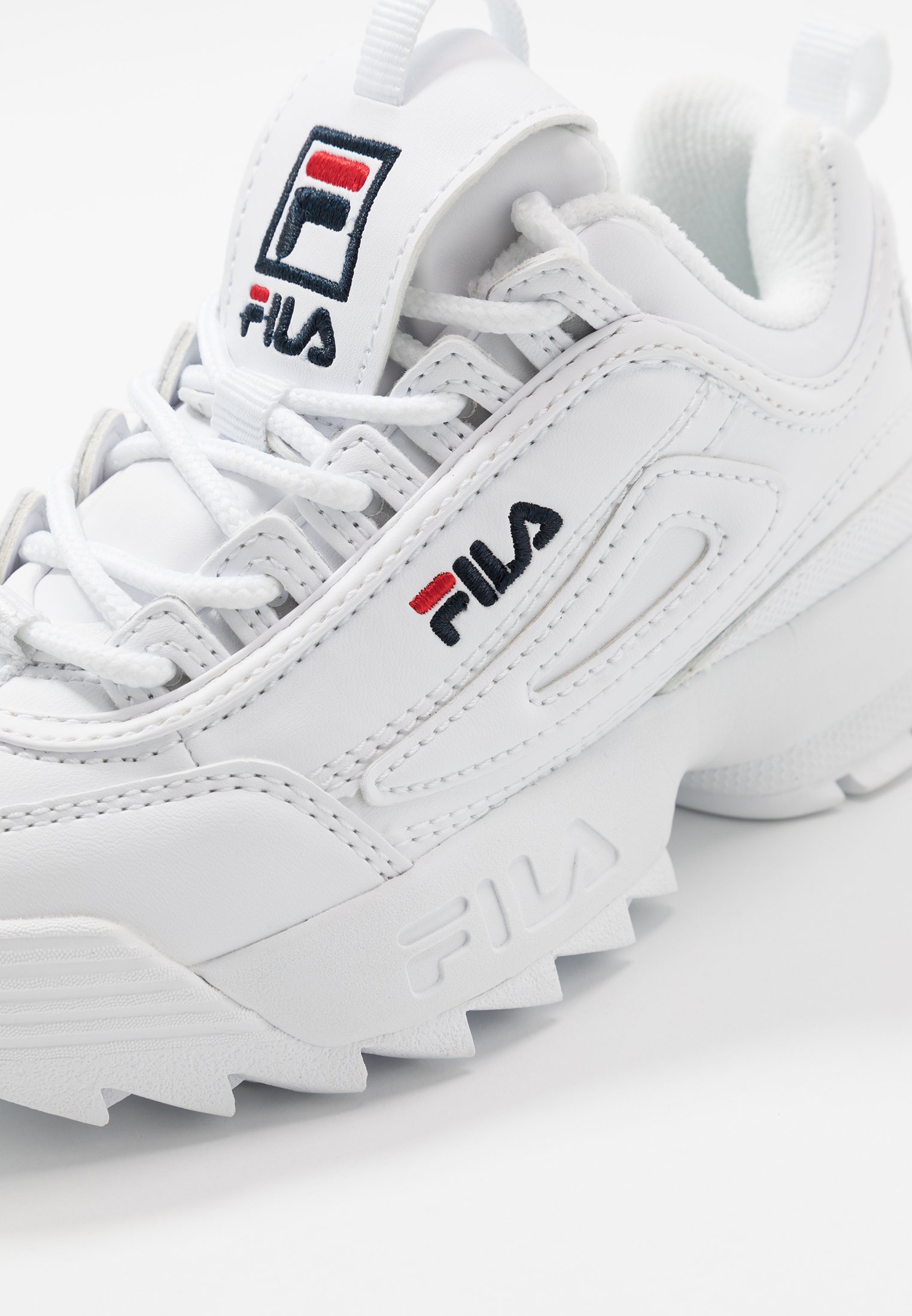 Fila DISRUPTOR KIDS TEENS UNISEX - Sneakers - wit