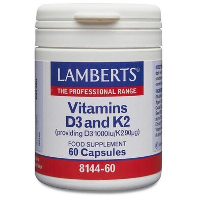 Lamberts D3- és K2-vitamin 60 tabletta 60 tabletta