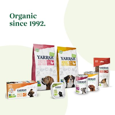 Yarrah Organic Sensitive cu pui organic și orez organic