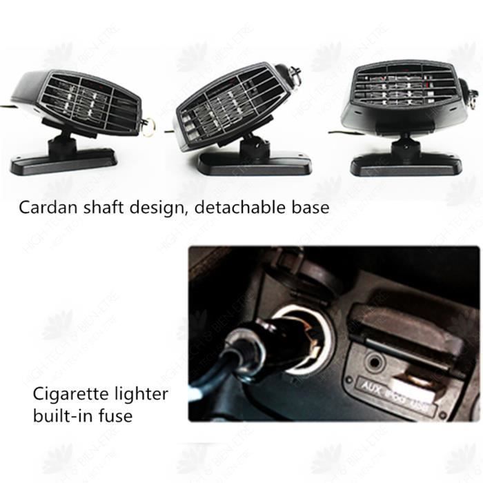 Riscaldatore elettrico per auto HTBE® 12V, riscaldatore multifunzione ad alta velocità per camion, riscaldatore invernale per auto.