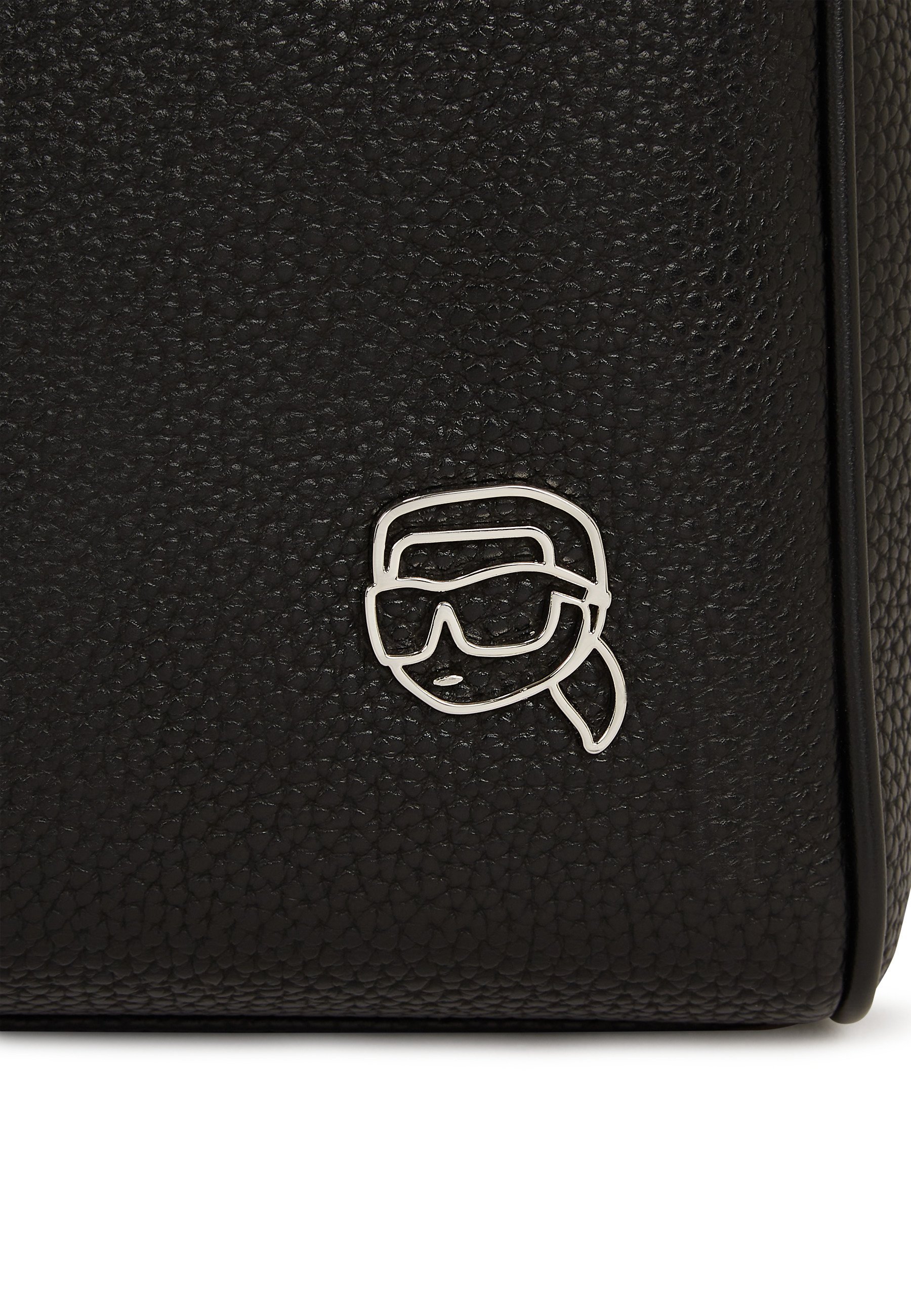 KARL LAGERFELD IKON OUTLINE WEEKENDER UNISSEX - Bolsa de fim de semana - preta