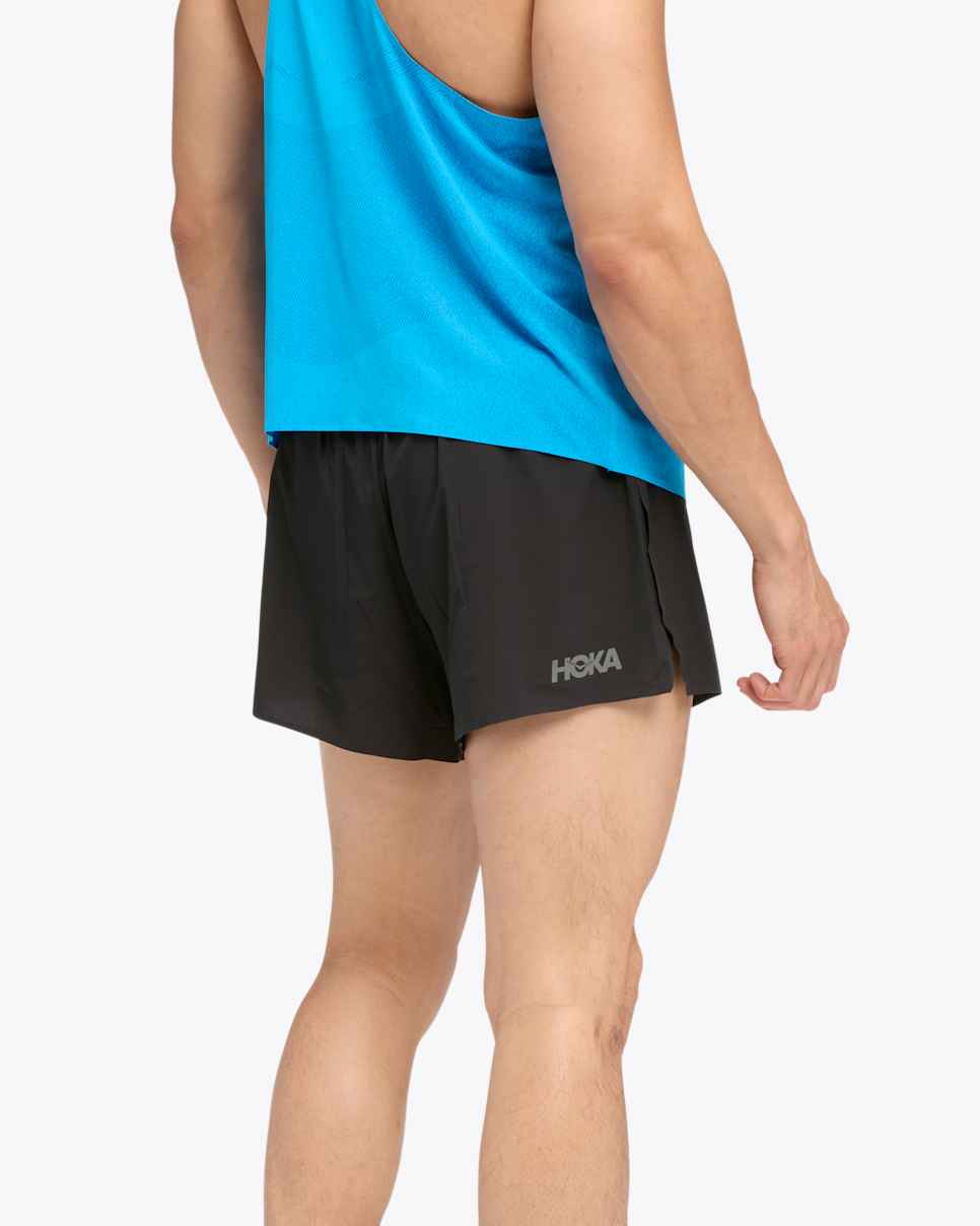 HOKA Race Day Split Shorts Svart
