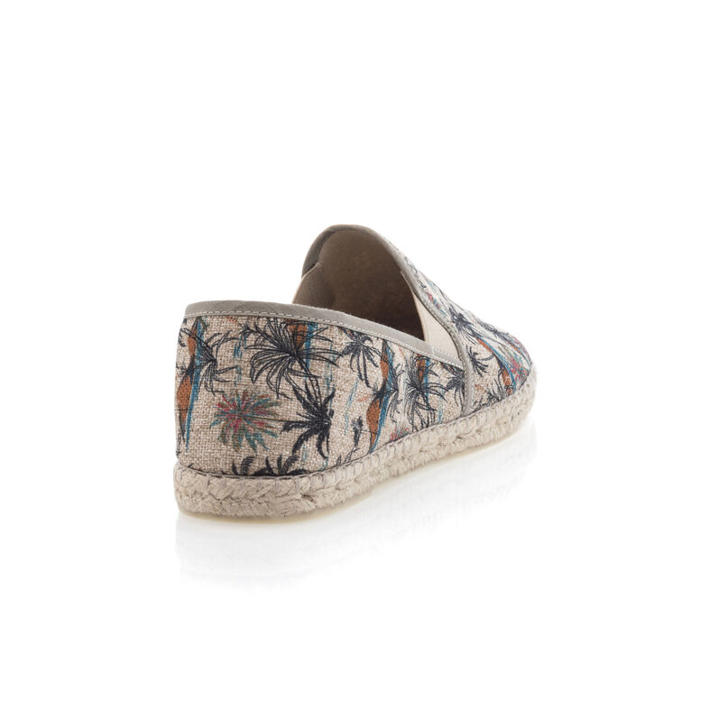 Beige espadriller med tausåler for menn