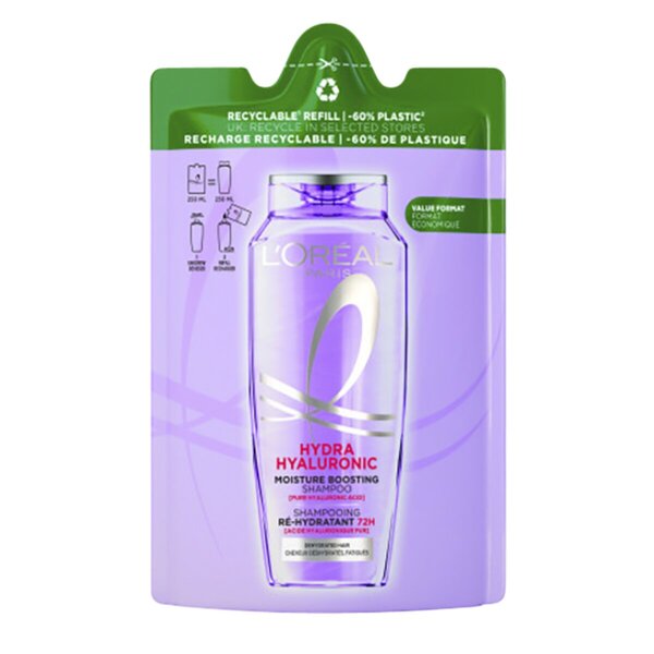 L'Oréal Paris Elseve Hydra Hyaluronic Shampoo Refill<br>250ml