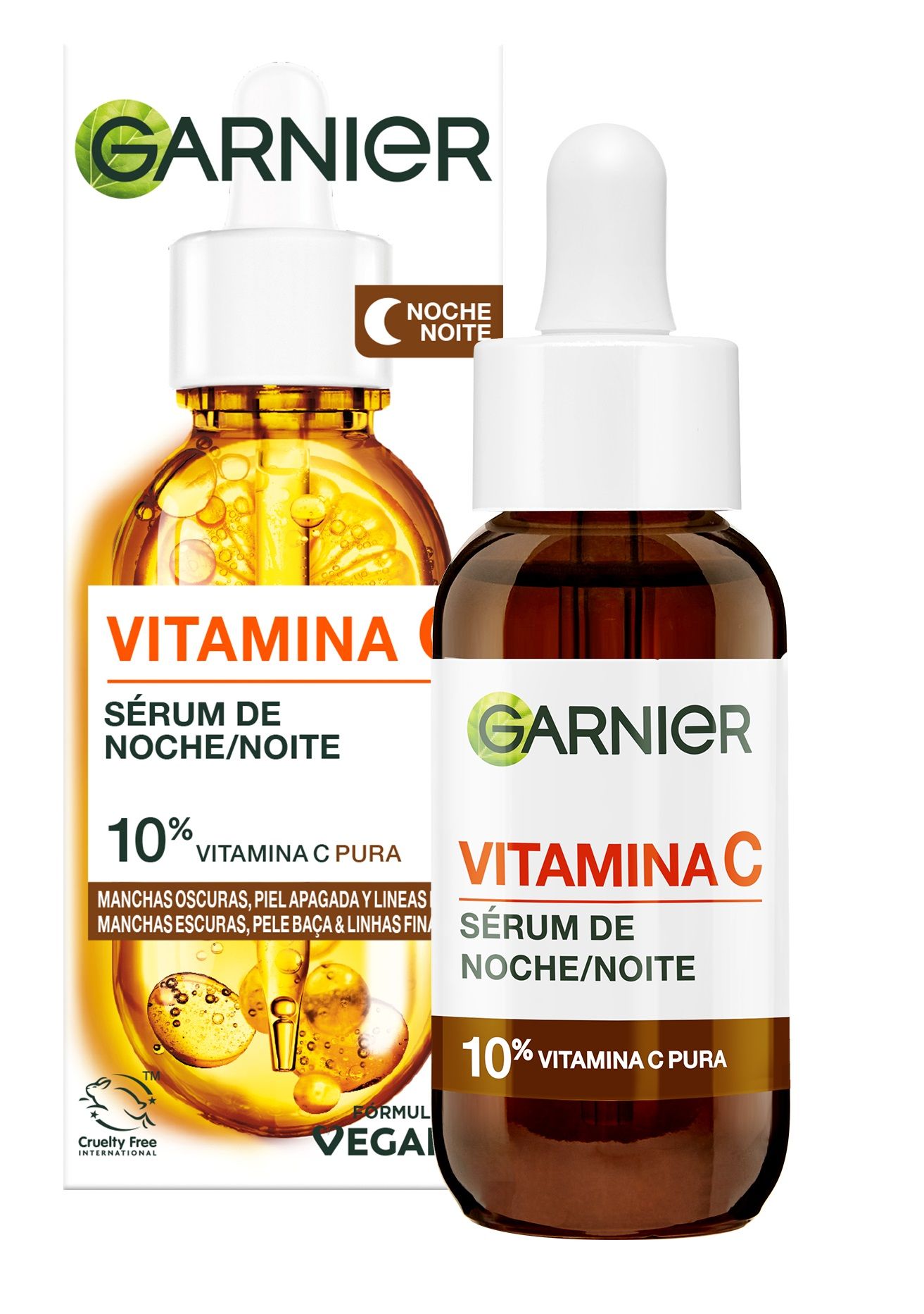 „Skin Active“ vitamino C naktinis serumas Serumai