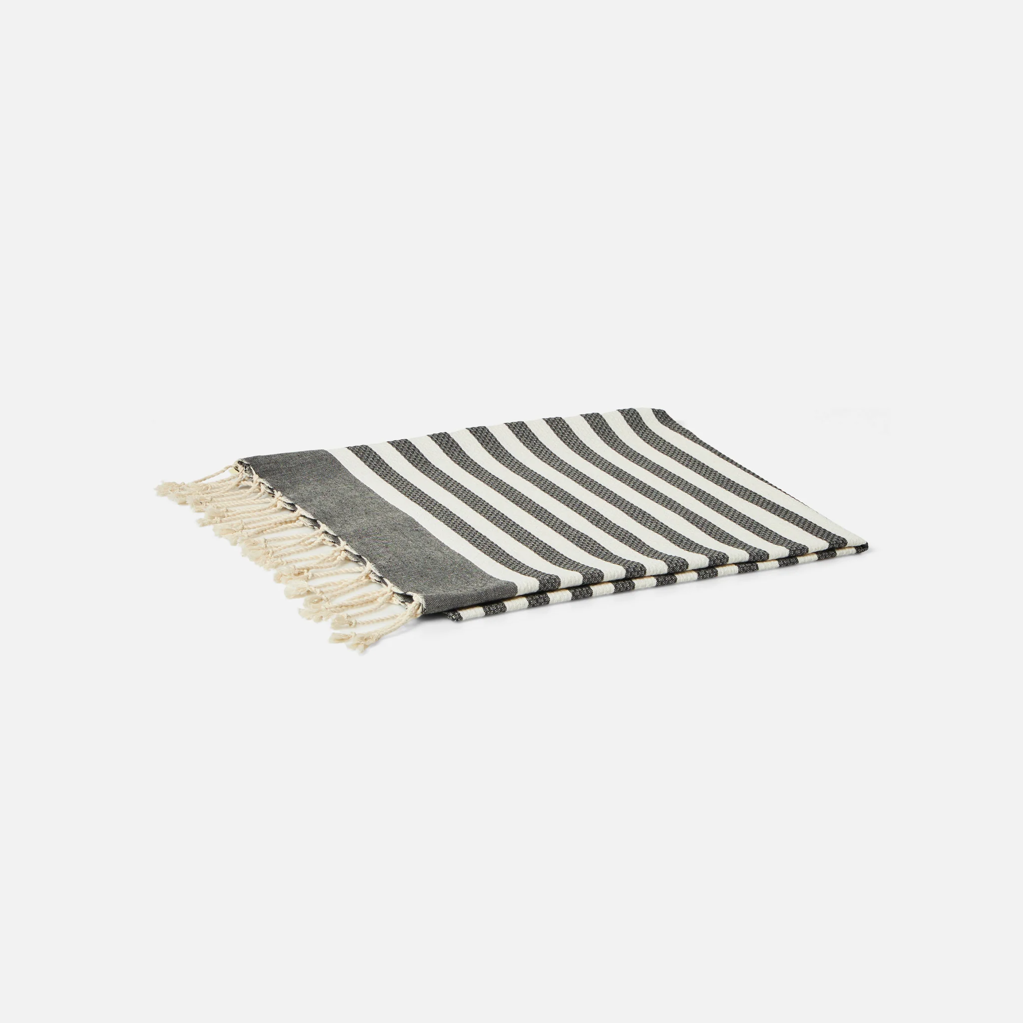 Klassisches Waben-Fouta mit Streifen