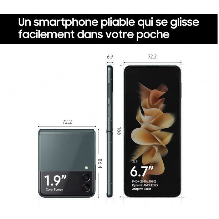 SAMSUNG Galaxy Z Flip3 128Go Vert