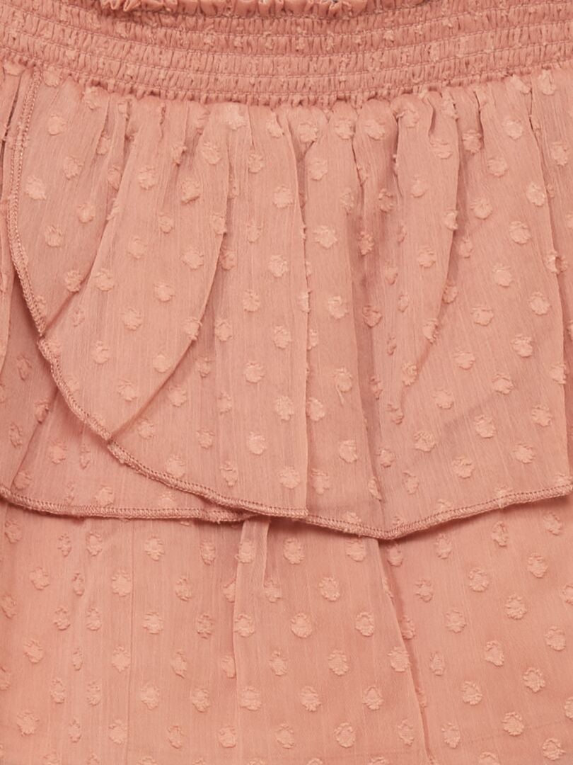 Plumetis rok - ROZE
